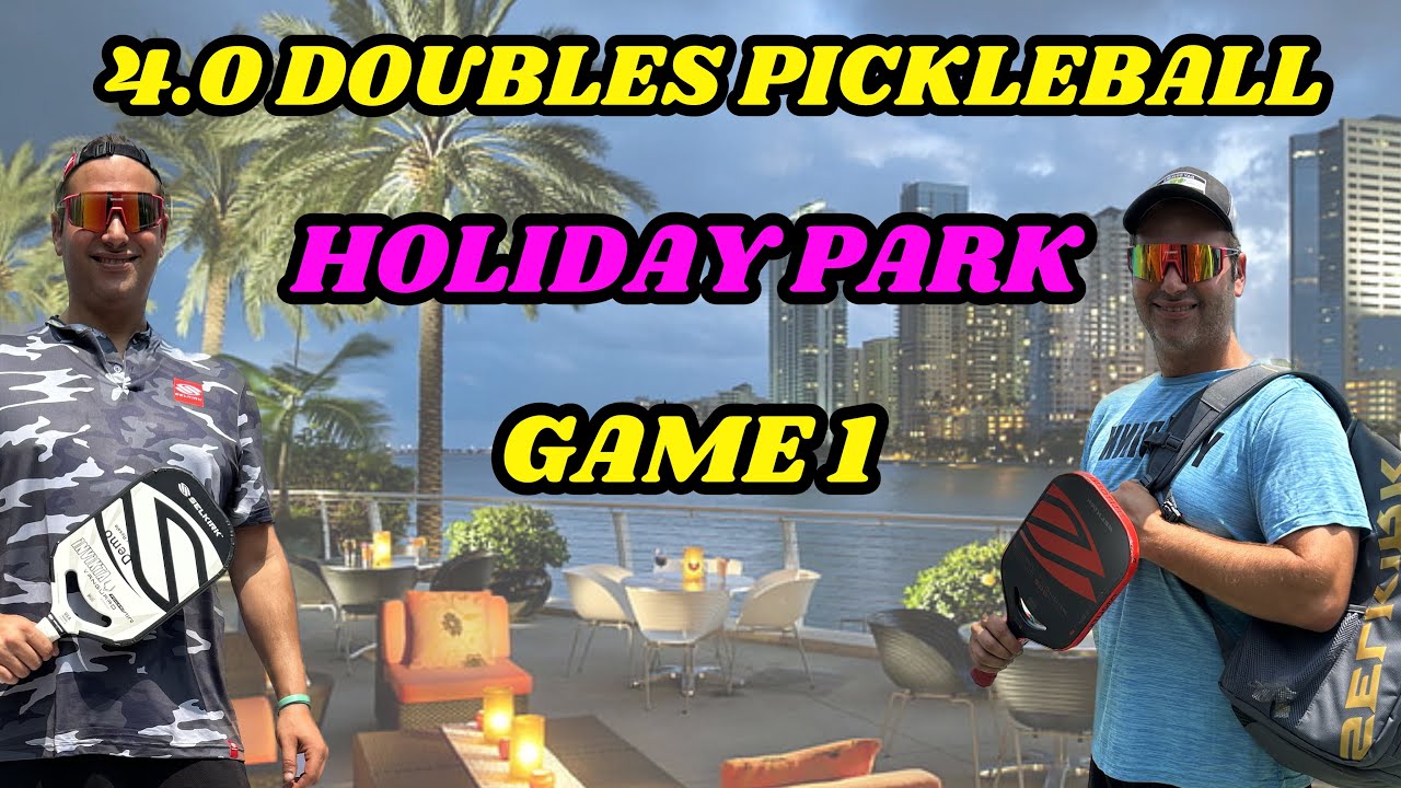 4.0 Doubles Pickleball | Holiday Park | Fort Lauderdale Florida | Game 1