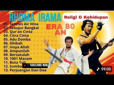 Full Album Rhoma Irama Religi Kehidupan Terbaik 2025 Dangdut Islami Menyentuh Hati Tanpa Iklan