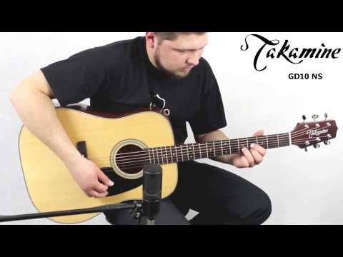 Takamine GD10-NS Dreadnought Acoustic Guitar