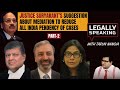 Justice Suryankants Suggestion About Mediation to Reduce All India Pendency Of Cases