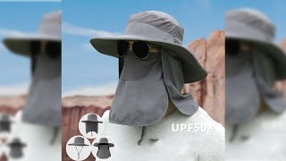 Pratinjau video produk Rhodey Topi Rimba Outdoor Anti UV Waterproof Boonie Hat Nylon - GL012