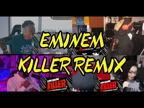 EMINEM ft. Jack Harlow, Cordae - KILLER REMIX | UNCUT REACTION MASHUP