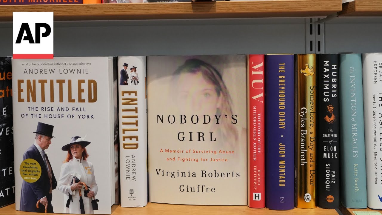Virginia Giuffre's memoir on Epstein and Prince Andrew hits bookstores