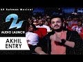 Akhil's Entry @ 24 Movie Audio Launch