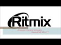 Ritmix RMP-530  установка официальной прошивки
