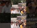 BJP Leaders Protest Against Delhi CM Arvind Kejriwal At Raj Ghat