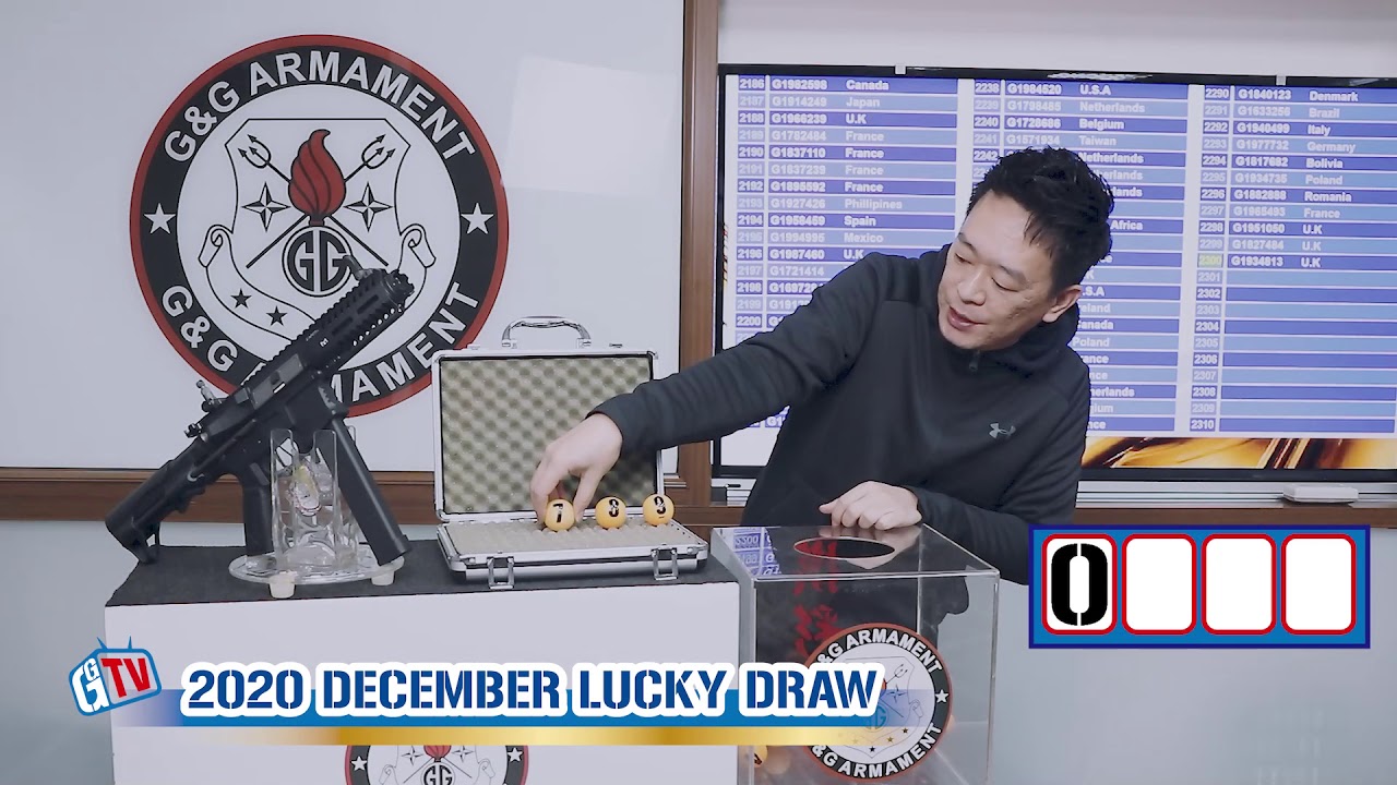 G&G Armament Lucky Draw December 2020