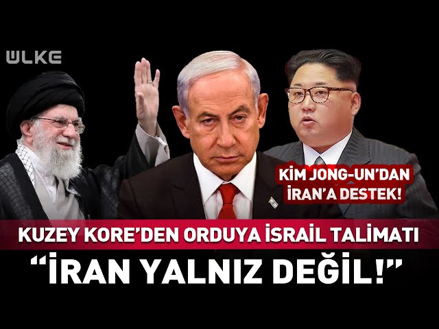 Kuzey Kore Lideri Kim Jong-Un'dan İran’a Destek! “Yalnız Değil Ordu Teyakkuzda” #haber