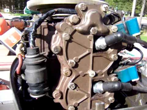 1976 35 hp Johnson Outboard problem - YouTube mercury boat wiring diagram 