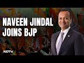 Naveen Jindal Joins BJP | Former Congress MP Naveen Jindal Joins BJP Ahead Of Lok Sabha Polls