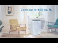 Commercial Cool CCP6JW Portable Air Conditioner, 6,350 SACC/CEC BTU, White