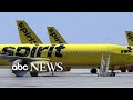 Spirit Airlines flight briefly catches fire at Atlanta airport