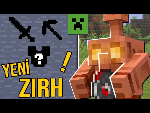 Bakır Golemler ve Yeni Zırhlar! - Minecraft Yeni Güncelleme