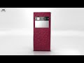 Vertu Aster Raspberry Ostrich by 3D model store Humster3D.com