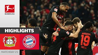 Leverkusen Beat Bayern! | Bayer 04 Leverkusen — FC Bayern 3-0 | Highlights | MD 21 – Bundesliga