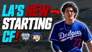 Dodgers New Starting Center Fielder! Why James Outman Should Be LA's New CF, James' Role & More!
