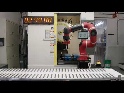 Sawyer on the floor at Tag Team Manufacturing Sawyer on the floor at Tag Team Manufacturing