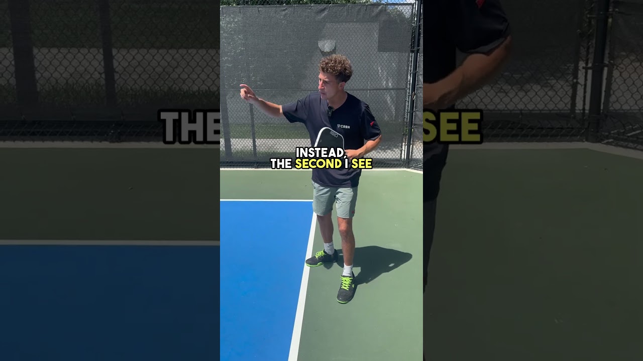 Proper Court Positioning for 3rd Shot Drops #pickleball #pickleballtips