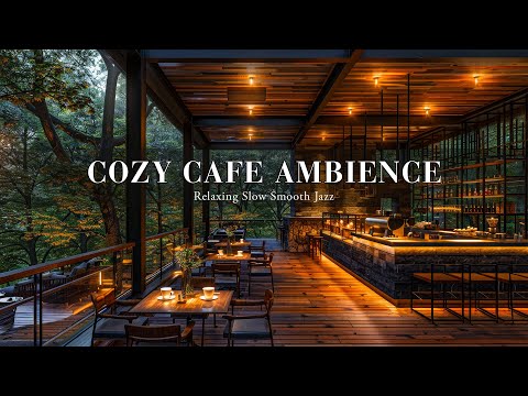 Smooth Ballad Piano Jazz for Stress Relief ☕ Relaxing Jazz Music in Cozy Cafe Ambience