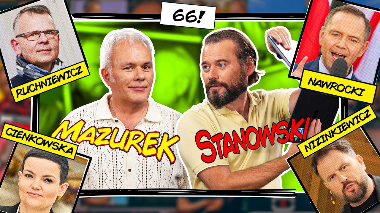 MAZUREK & STANOWSKI #66 - NAWROCKI DO TRUMPA, STANO DO PAPIEŻA, JASKULSKI NA WIATRAK