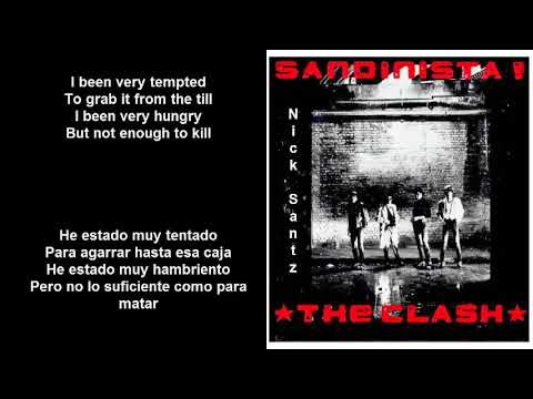 The Clash -Somebody got murdered (Lyrics) (Subtitulos en español)