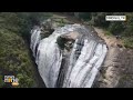 Heavy flow in Kodaikanal waterfalls due to recent Rain In Tamil Nadu