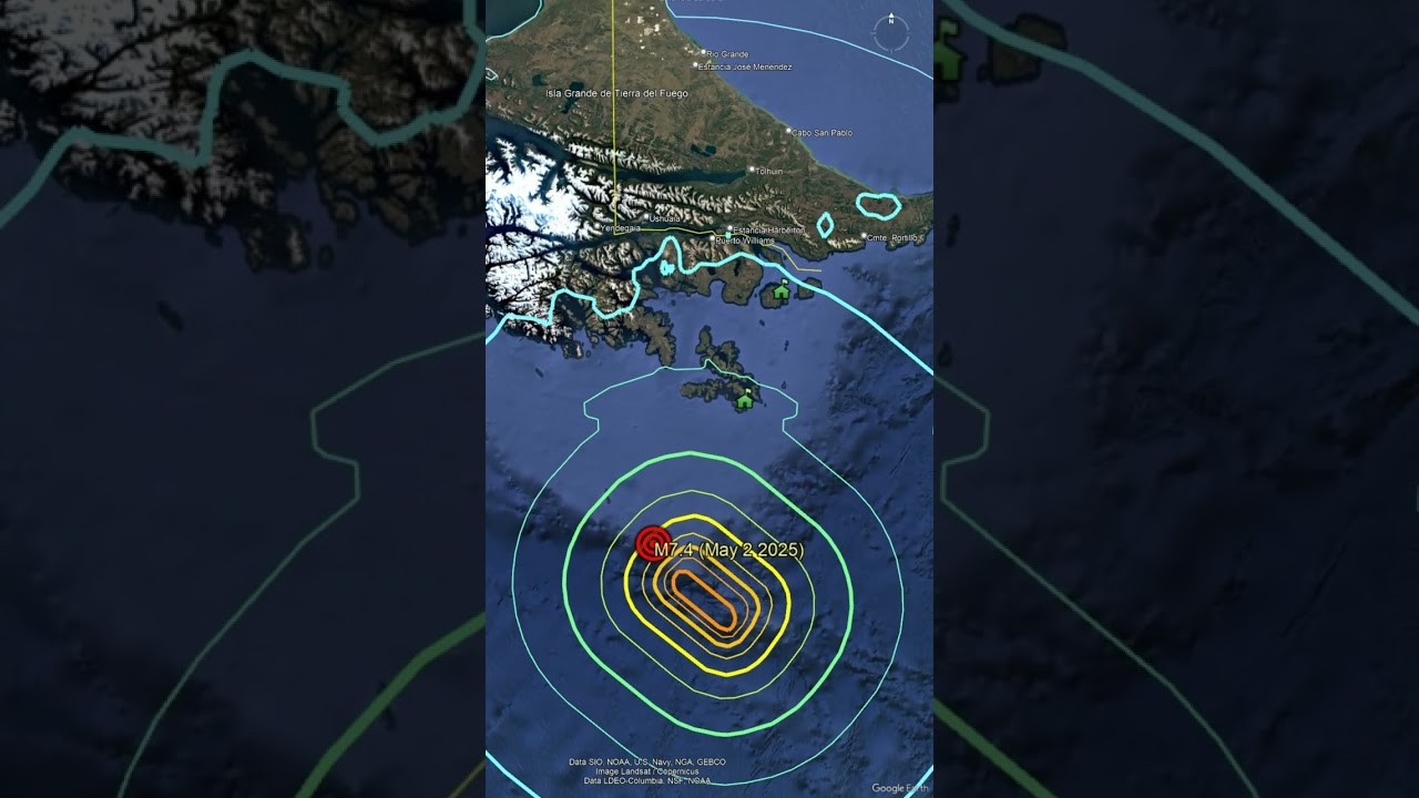 Magnitude 7.4 Earthquake Strikes Drake Passage; Geologist Analysis #news