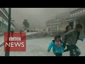 BBC: NEW: Two shocking videos show how quake hits Tibet, Nepal