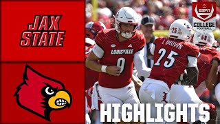 Jacksonville State Gamecocks vs. Louisville Cardinals | Full Game Highlights | ESPN College Football