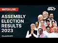 Election Result 2023 LIVE | MP Results | Rajasthan Results | Telangana Results | Chhattisgarh Result