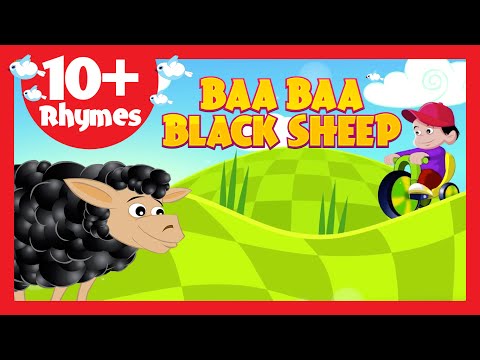 Upload mp3 to YouTube and audio cutter for Baa Baa Black Sheep 10 Rhymes  Kids Poems In English download from Youtube