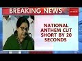 HLT : National Anthem Cut Short At Jayalalithaa's Swearing-In Ceremony