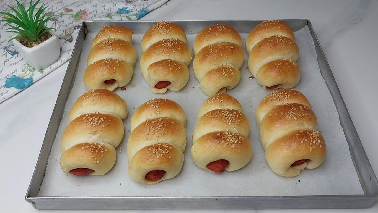 NEW❗Buns laini za sausage ndani | Sausage bread rolls | Mapishi ya ramadan #2 | Ramadan recipes 2024