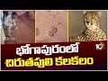 Cheetah Roaming in Bhogapuram Airport | భోగాపురంలో చిరుతపులి కలకలం | 10TV News