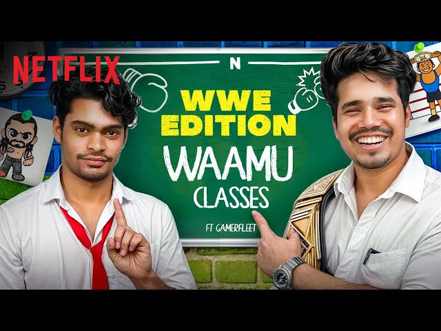 WAAMU Sir BREAKS WWE Down Like a BOSS 🔥 🔥 | @GamerFleet | WWE | Netflix India