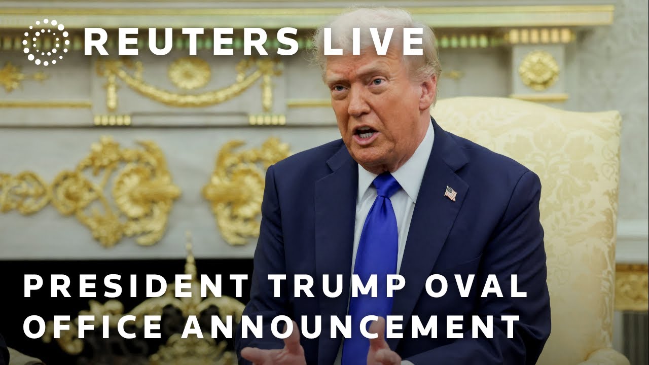 LIVE: President Trump to make announcement from Oval Office