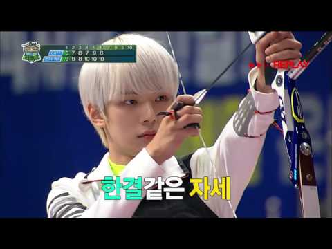 【TVPP】MONSTA X - Archery Finals, 몬스타엑스 - 아육대 양궁 결승전 @ ISAC 2016