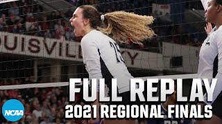 Louisville vs. Georgia Tech: 2021 NCAA volleyball regional final | FULL REPLAY