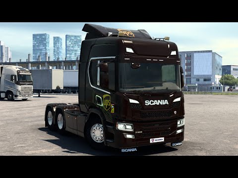 SKIN SCANIA P 2016 EUGENE UPS 1.0 1.40 1.46