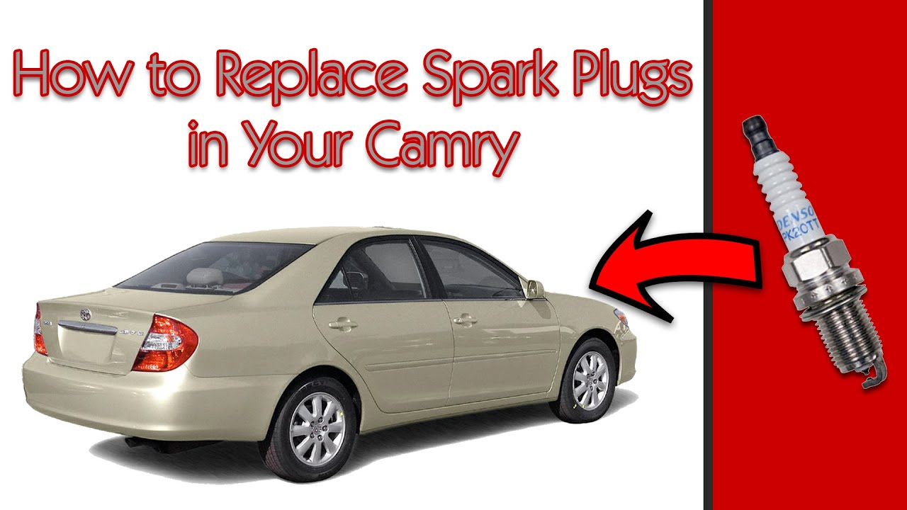 how to change spark plugs on 2004 toyota camry #6