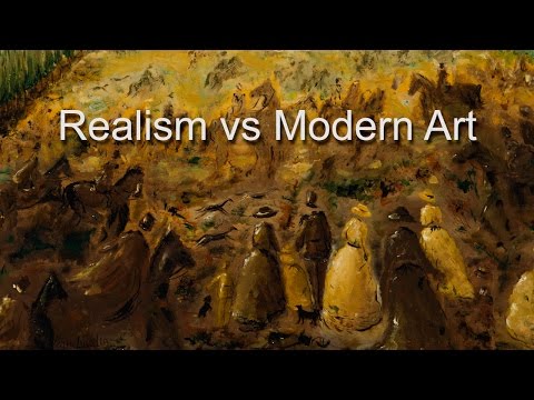 Realism vs Modern Art