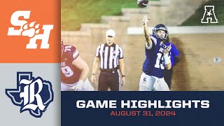 Game Highlights: Sam Houston vs Rice (August 31, 2024)