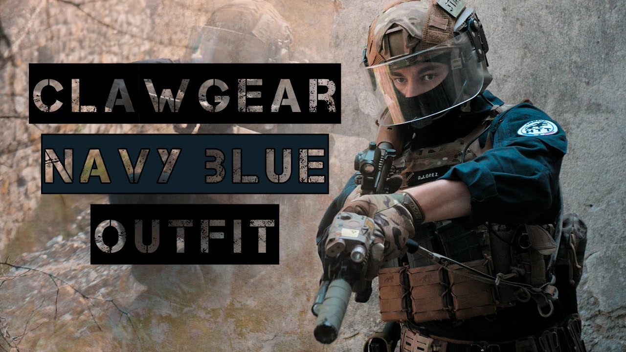 Une tenue GIGN? Clawgear Navy Blue Outfit / FR / Airsoft