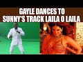 Chris Gayle dances to Sunny Leone’s song Laila o laila