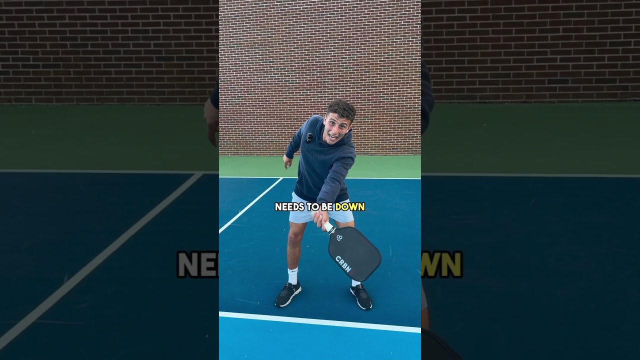 How to hit a forehand flick! 🤌🫴 #pickleballtips #pickleball #shorts