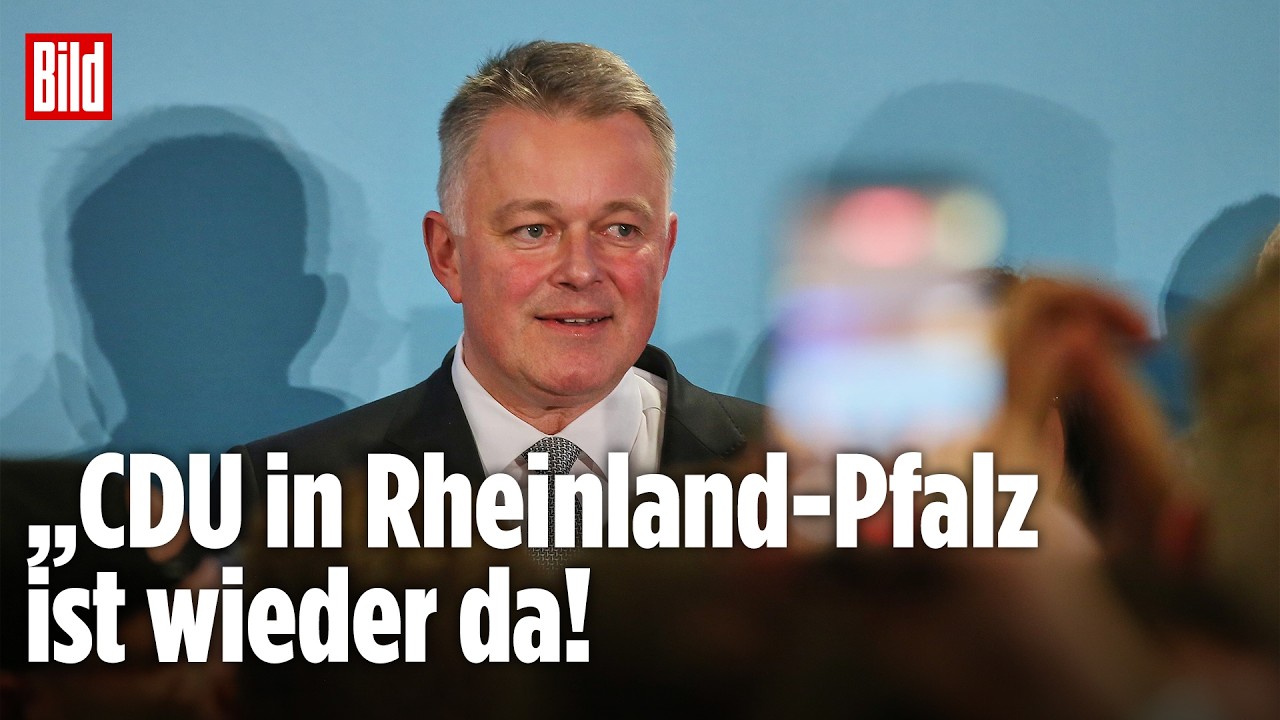 Gordon Schnieder: Erstes Statement vom CDU-Herausforderer nach der Landtagswahl in Rheinland-Pfalz