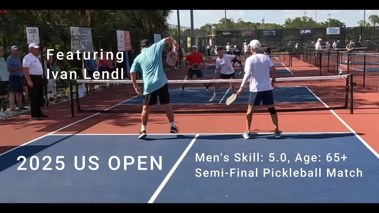 Men's Doubles Skill: 5.0, Age: 65+ - Semi-Final Match - US OPEN Pickleball Tournament 2025
