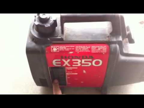 Honda ex350 generator review #6