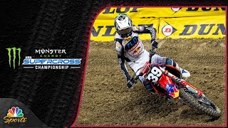Supercross 2024: Indianapolis Round 10 best moments | Motorsports on NBC
