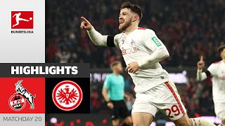 Time to Party in Cologne! | 1. FC Köln — Eintracht Frankfurt 2-0 | Highlights | MD 20 – Bundesliga